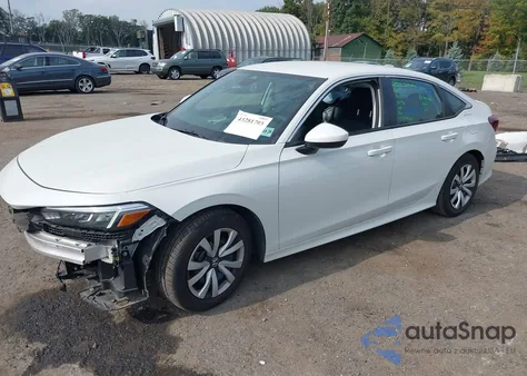 2025 Honda Civic Lx z USA, uszkodzony, nr VIN 2HGFE2F24SH536191